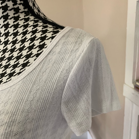 White see through shirt - Picture 5 of 9